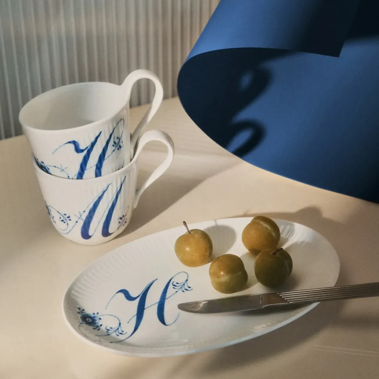 Alfabet Kollektion|Aktiv Asietter*Royal Copenhagen Alfabet Kollektion asiet, , 23,5 cm H