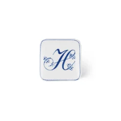 Alfabet Kollektion|Opbevaringskrukker*Royal Copenhagen Alfabet Kollektion firkantet bonbonniere, , 13 cl H