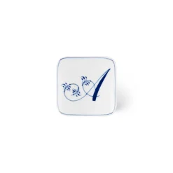 Alfabet Kollektion|Opbevaringskrukker*Royal Copenhagen lfbet Kollektion firkntet bonbonniere, , 13 cl A
