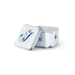Alfabet Kollektion*Royal Copenhagen Alfabet Kollektion firkantet bonbonniere, , 13 cl S