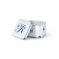 Alfabet Kollektion|Opbevaringskrukker*Royal Copenhagen Alfabet Kollektion fikantet bonbonniee, , 13 cl R