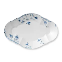Eksklusive Steldele|Blå Elements*Royal Copenhagen Blå Elements fad, 38,5 cm