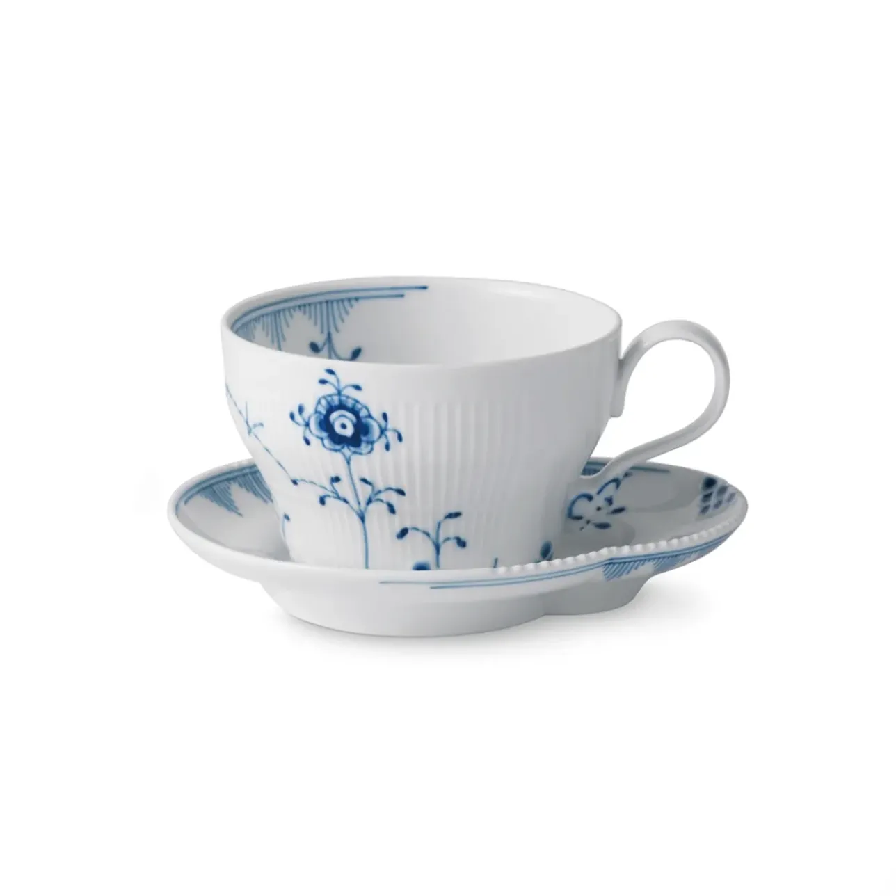 Eksklusive Steldele|Blå Elements*Royal Copenhagen Blå Elements kop og underkop, 26 cl
