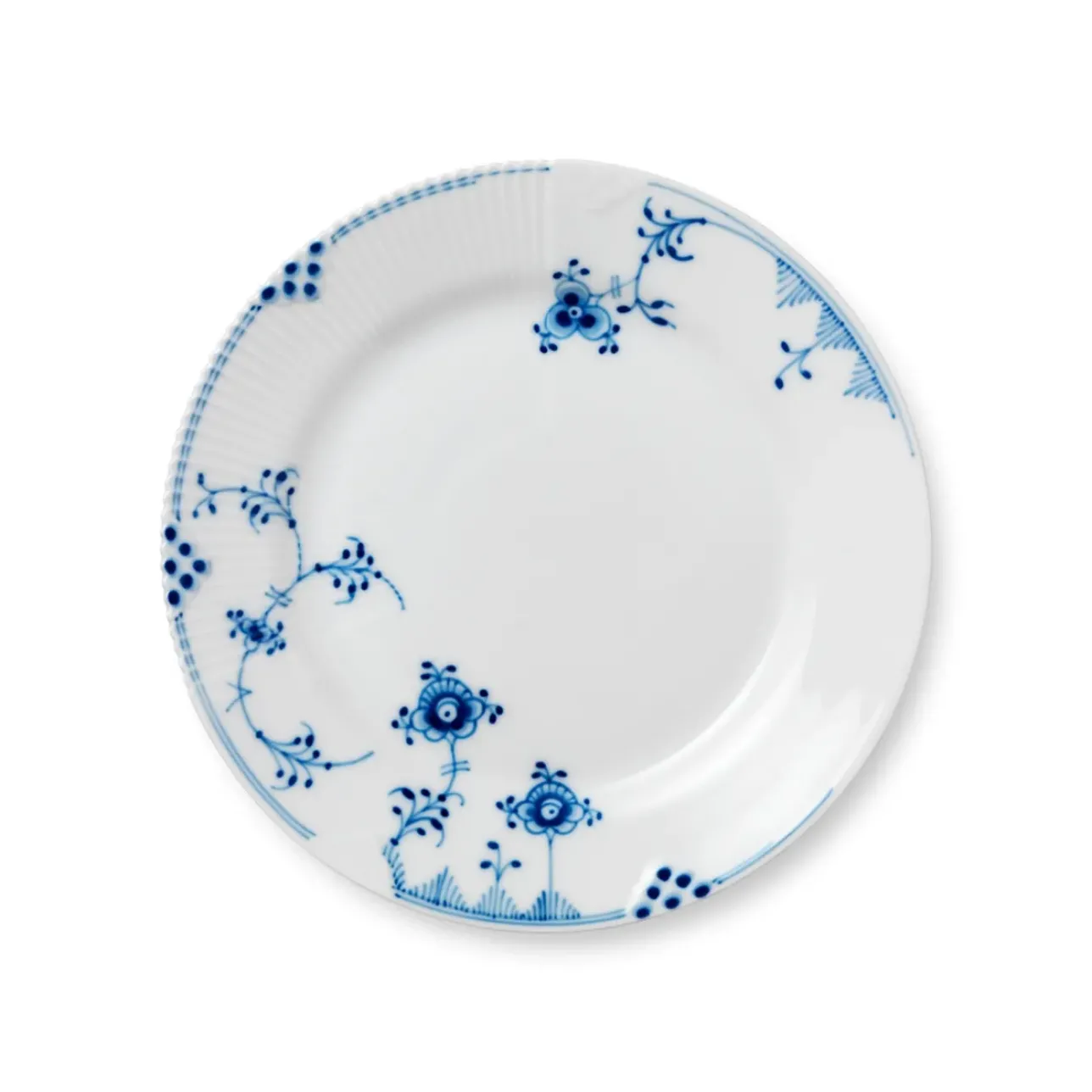 Eksklusive Steldele|Blå Elements*Royal Copenhagen Blå Elements tallerken, 22 cm