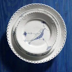 Eksklusive Steldele|Blå Elements*Royal Copenhagen Blå Elements tallerken, 22 cm