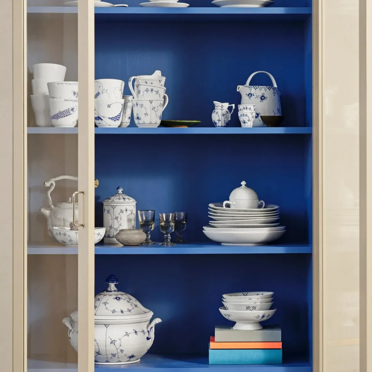 Eksklusive Steldele|Blå Elements*Royal Copenhagen Blå Elements tekande, 95 cl