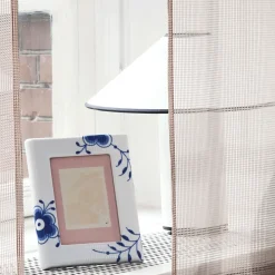 Blå Mega Riflet|Home Décor*Royal Copenhagen Blå Mega Riflet billedramme, 21 cm