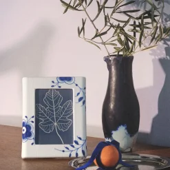 Blå Mega Riflet|Home Décor*Royal Copenhagen Blå Mega Riflet billedramme, 21 cm