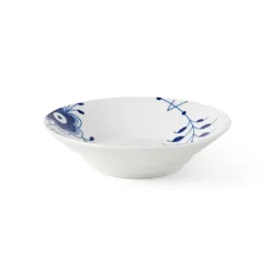 Blå Mega Riflet|Dybe Tallerkener*Royal Copenhagen Blå Mega Riflet dyb tallerken, 21 cm