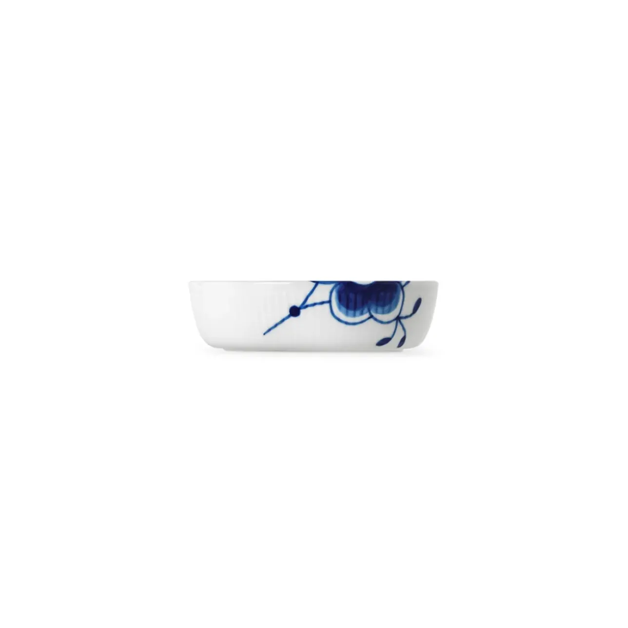 Blå Mega Riflet|Fade*Royal Copenhagen Blå Mega Riflet fad, 12,5 cm