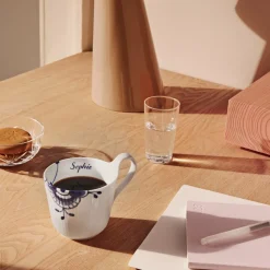 Blå Mega Riflet|Kaffekopper*Royal Copenhagen Blå Mega Riflet højhankskop, , 33 cl Bespoke