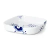 Blå Mega Riflet|Ovnfaste Fade*Royal Copenhagen Blå Mega Riflet ovnfast fad, 25 cm
