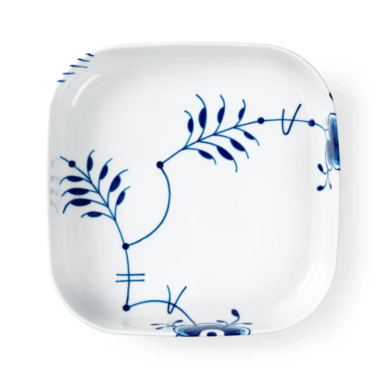 Blå Mega Riflet|Ovnfaste Fade*Royal Copenhagen Blå Mega Riflet ovnfast fad, 25 cm