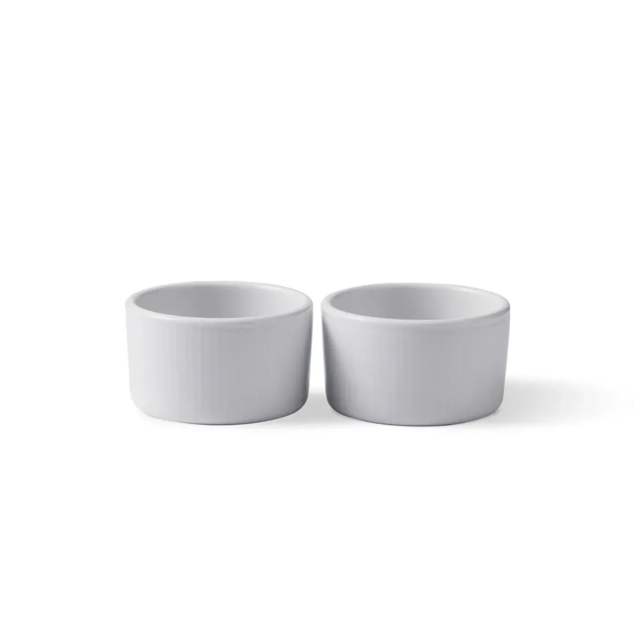 Blå Mega Riflet|Ovnfaste Fade*Royal Copenhagen Blå Mega Riflet souffléskål, 9 cm, 2 stk.