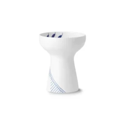 Blå Mega Riflet|Home Décor*Royal Copenhagen Blå Mega Riflet vase, 15 cm