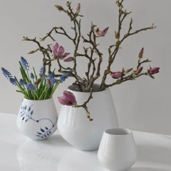 Blå Mega Riflet|Home Décor*Royal Copenhagen Blå Mega Riflet vase, 15 cm