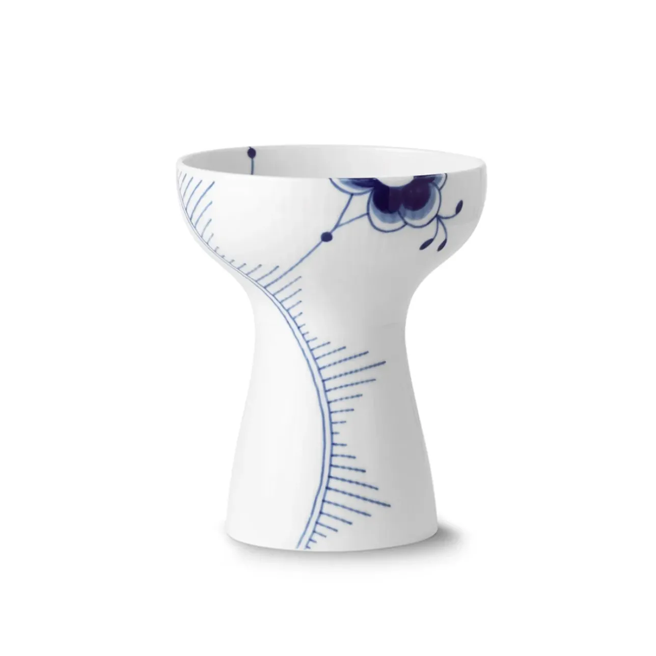 Blå Mega Riflet|Home Décor*Royal Copenhagen Blå Mega Riflet vase, 19 cm