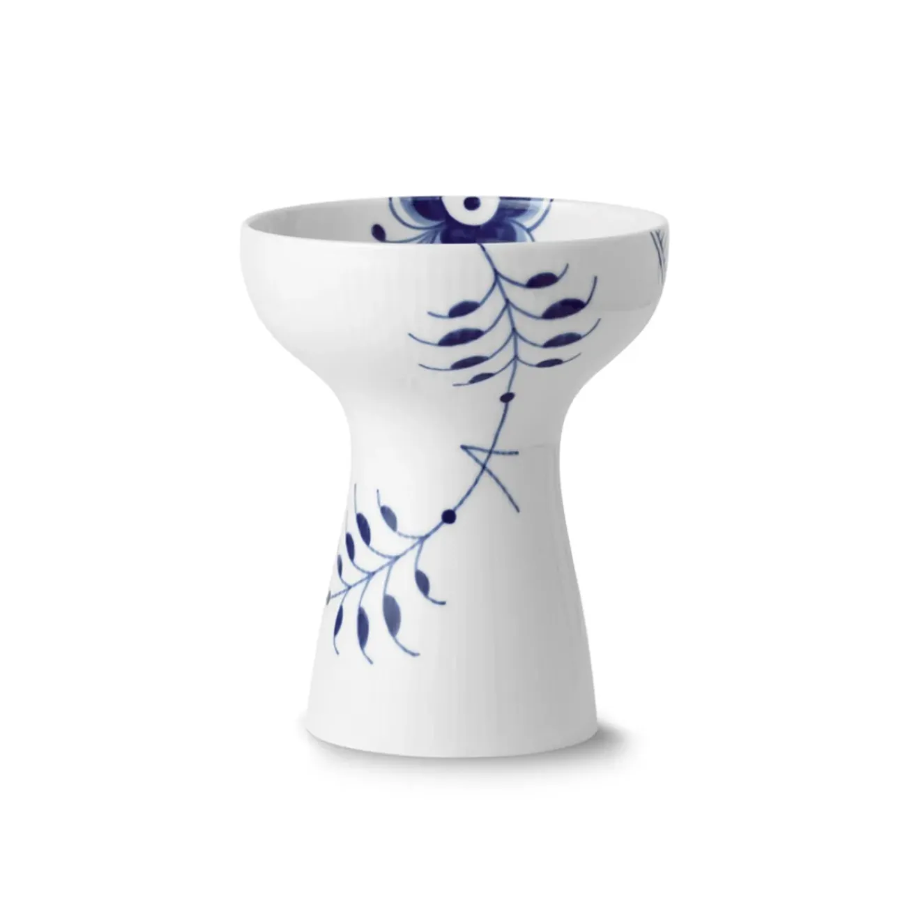 Blå Mega Riflet|Home Décor*Royal Copenhagen Blå Mega Riflet vase, 19 cm