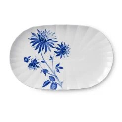 Blomst|Fade*Royal Copenhagen blomst fad, Dahlia, 34 cm