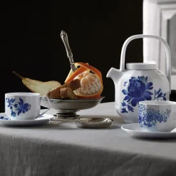 Blomst|Kaffekopper*Royal Copenhagen blomst kop og underkop, Fuchsia, 22 cl