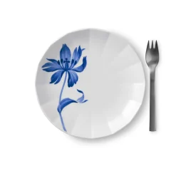 Blomst|Desserttallerkener*Royal Copenhagen blomst tallerken, Tulipan, 19 cm