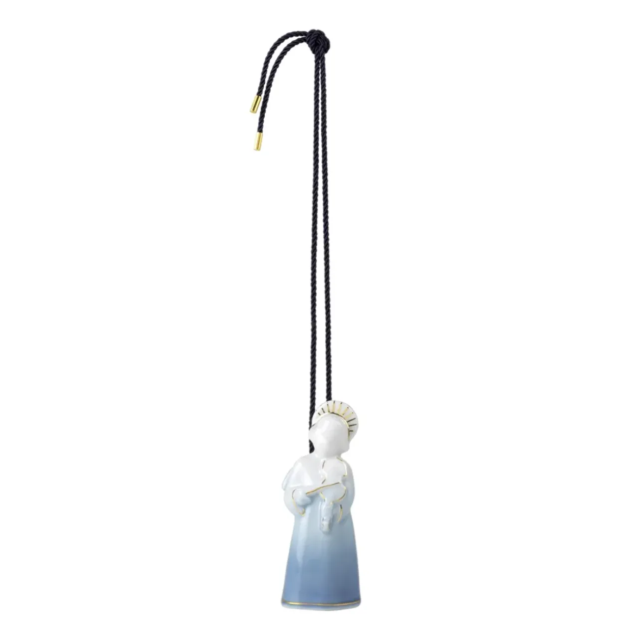 Blå Samlerartikler|Blå Samlerartikler*Royal Copenhagen Blå Samlerartikler engel , 9,5 cm Med violin