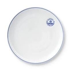 Blueline|Frokost Tallerkener*Royal Copenhagen Blueline tallerken coupe, 23 cm