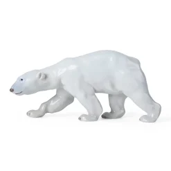 Home Décor|Skulpturer Og Figurer*Royal Copenhagen Figurer gående isbjørn, 14 cm Gående