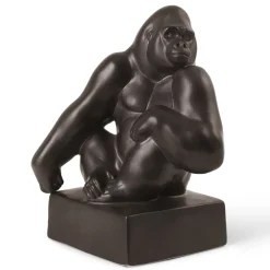 Home Décor|Skulpturer Og Figurer*Royal Copenhagen Figurer gorilla med hagen hvilende på skulderen, 20 cm