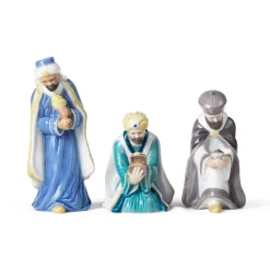 Home Décor|Skulpturer Og Figurer*Royal Copenhagen Figurer krybbespil, de tre vise mænd, 19 cm, 12,5 cm, 14,5 cm, 3 stk.