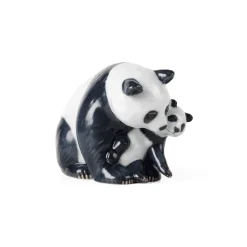 Home Décor|Skulpturer Og Figurer*Royal Copenhagen Figurer panda figur, 13 cm Med unge