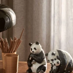 Home Décor|Skulpturer Og Figurer*Royal Copenhagen Figurer panda figur, 13 cm Med unge