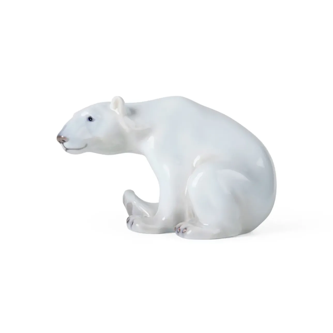 Home Décor|Skulpturer Og Figurer*Royal Copenhagen Figurer isbjørn, 12 cm Siddende