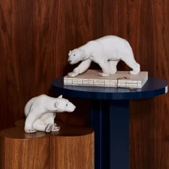 Home Décor|Skulpturer Og Figurer*Royal Copenhagen Figurer isbjørn, 12 cm Siddende