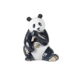 Home Décor|Skulpturer Og Figurer*Royal Copenhagen Figurer spisende panda, 18 cm Spiser