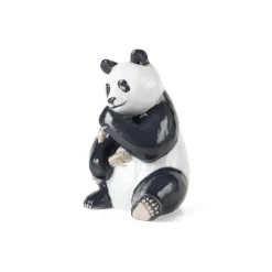 Home Décor|Skulpturer Og Figurer*Royal Copenhagen Figurer spisende panda, 18 cm Spiser