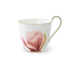 Flora|Kaffekopper*Royal Copenhagen Flora højhankskop, , 33 cl Magnolia