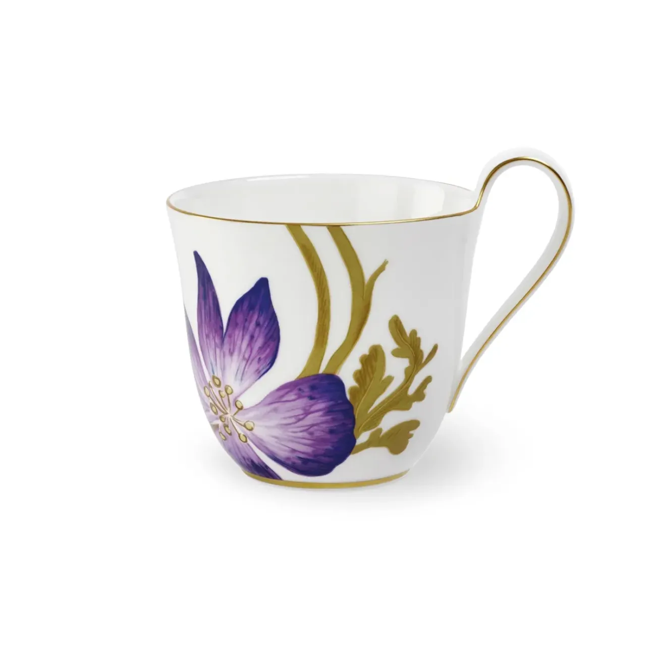 Flora|Kaffekopper*Royal Copenhagen Flora højhankskop, , 33 cl Stedmoderblomst