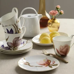 Flora|Kaffekopper*Royal Copenhagen Flora højhankskop, , 33 cl Stedmoderblomst