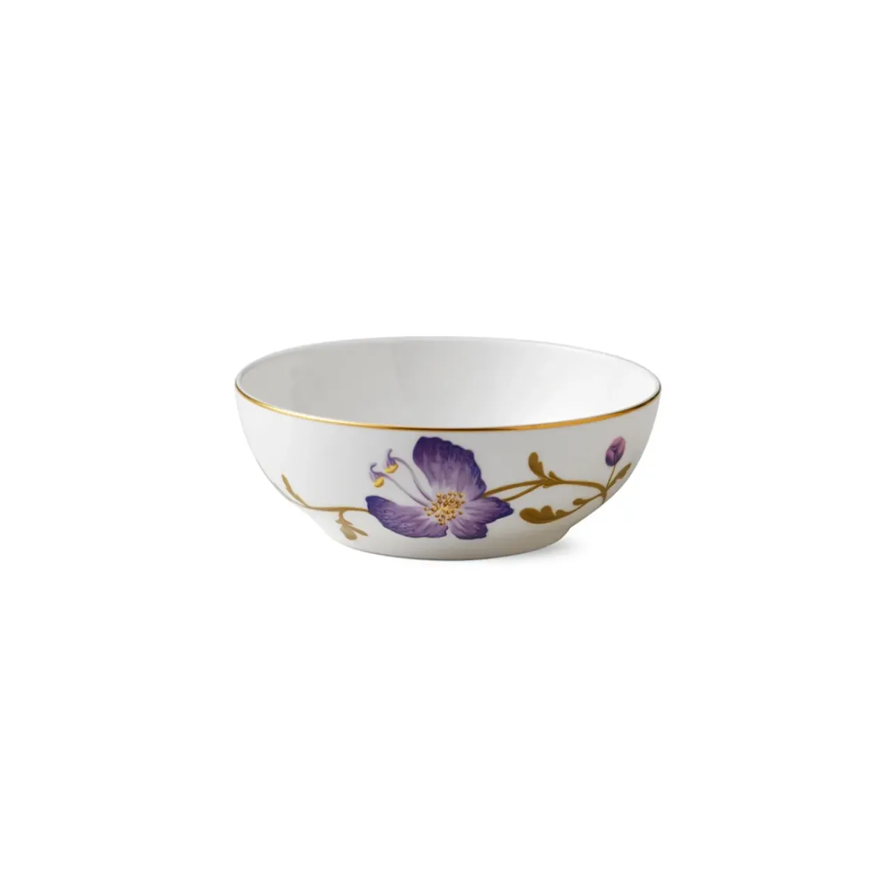 Flora|Snackskåle*Royal Copenhagen Flora skål, , 50 cl Stedmoderblomst