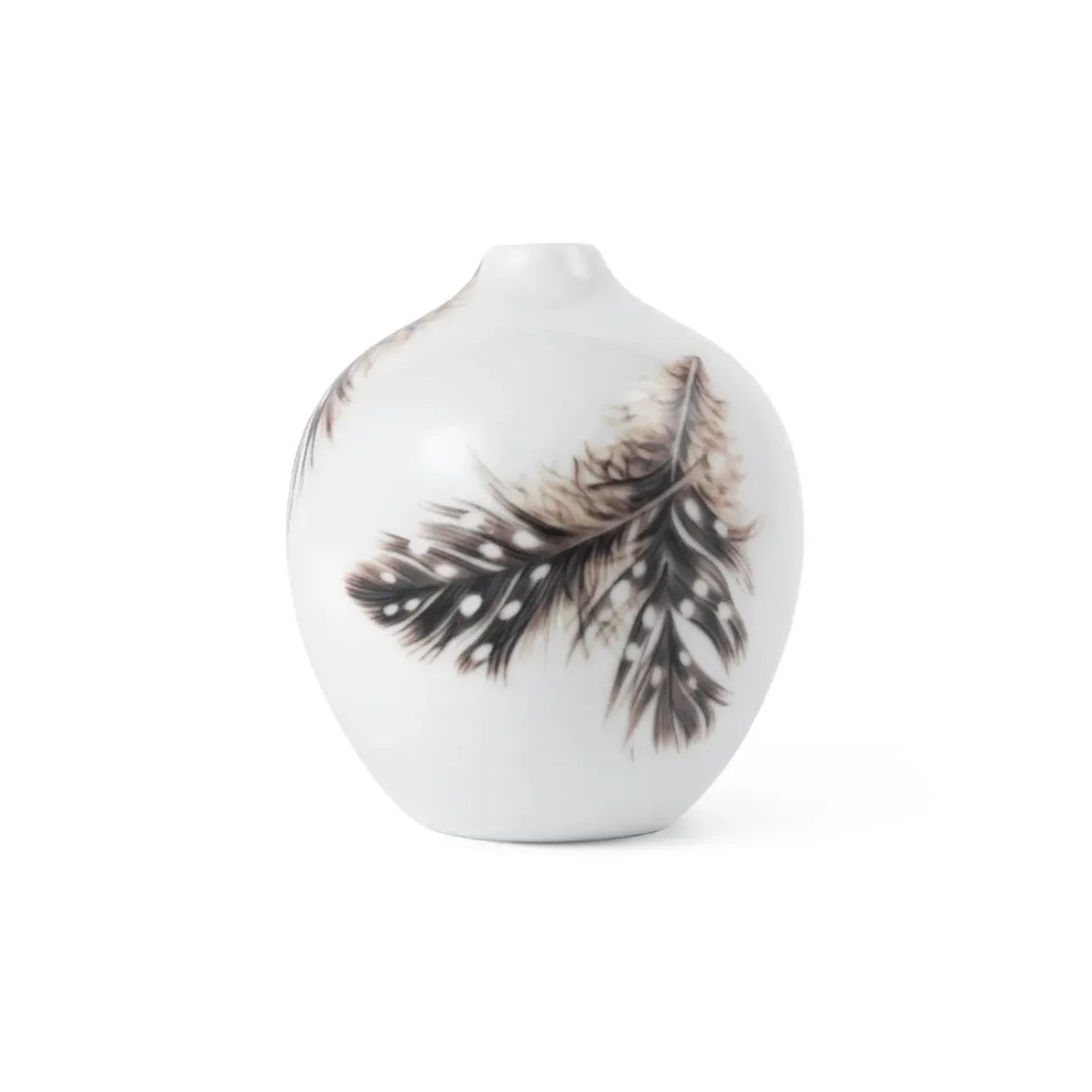 Forårskollektion|Påske*Royal Copenhagen Forårskollektion vase 2025, perlehøne, 13 cm