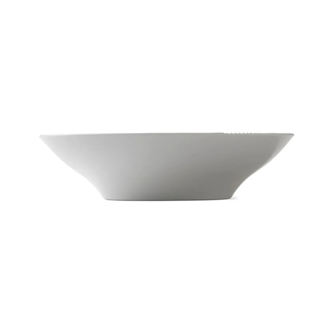 Hvid Elements|Dybe Tallerkener*Royal Copenhagen Hvid Elements dyb tallerken, 25 cm