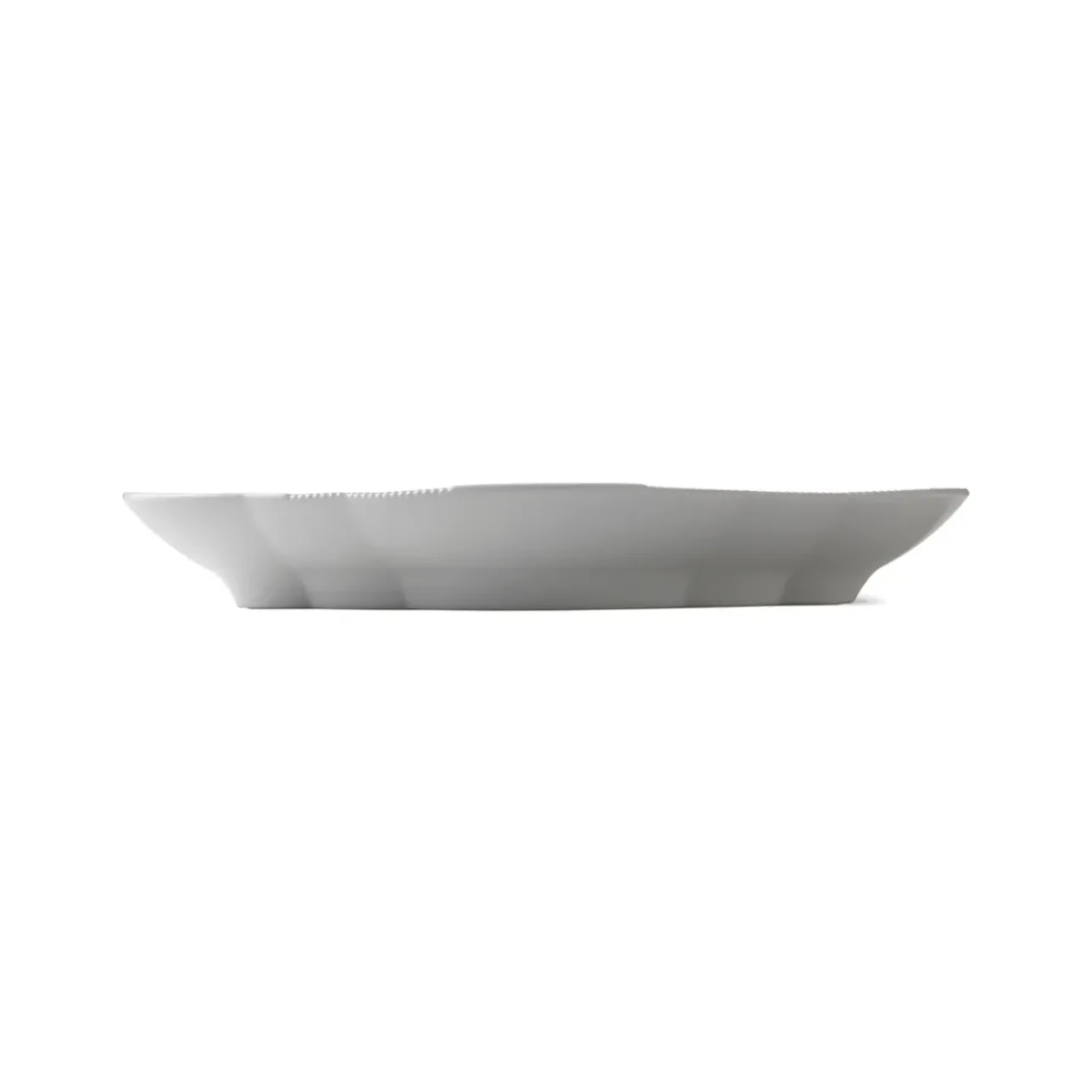 Hvid Elements|Fade*Royal Copenhagen Hvid Elements fad, 38,5 cm