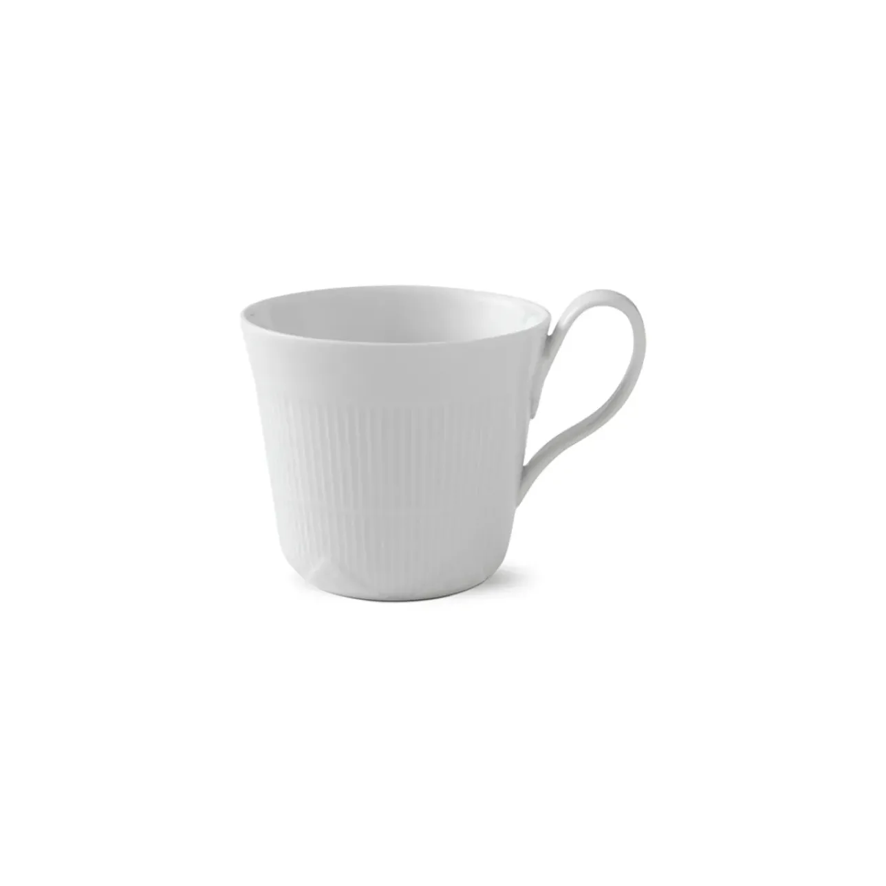 Hvid Elements|Kaffekopper*Royal Copenhagen Hvid Elements højhankskop, 35 cl