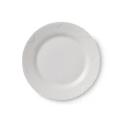 Hvid Elements|Desserttallerkener*Royal Copenhagen Hvid Elements tallerken, 19 cm