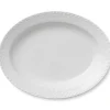 Hvid Halvblonde|Fade*Royal Copenhagen Hvid Halvblonde fad, 36,5 cm