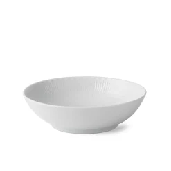 Hvid Halvblonde|Salatskåle*Royal Copenhagen Hvid Halvblonde skål, 110 cl