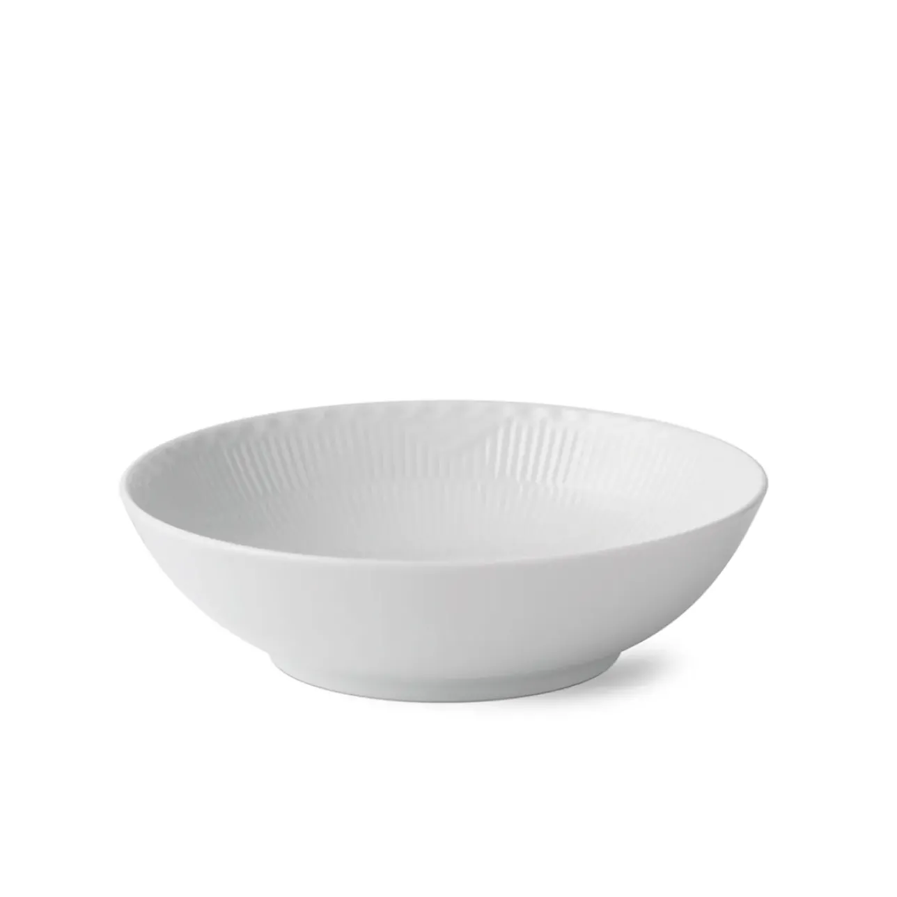 Hvid Halvblonde|Salatskåle*Royal Copenhagen Hvid Halvblonde skål, 110 cl