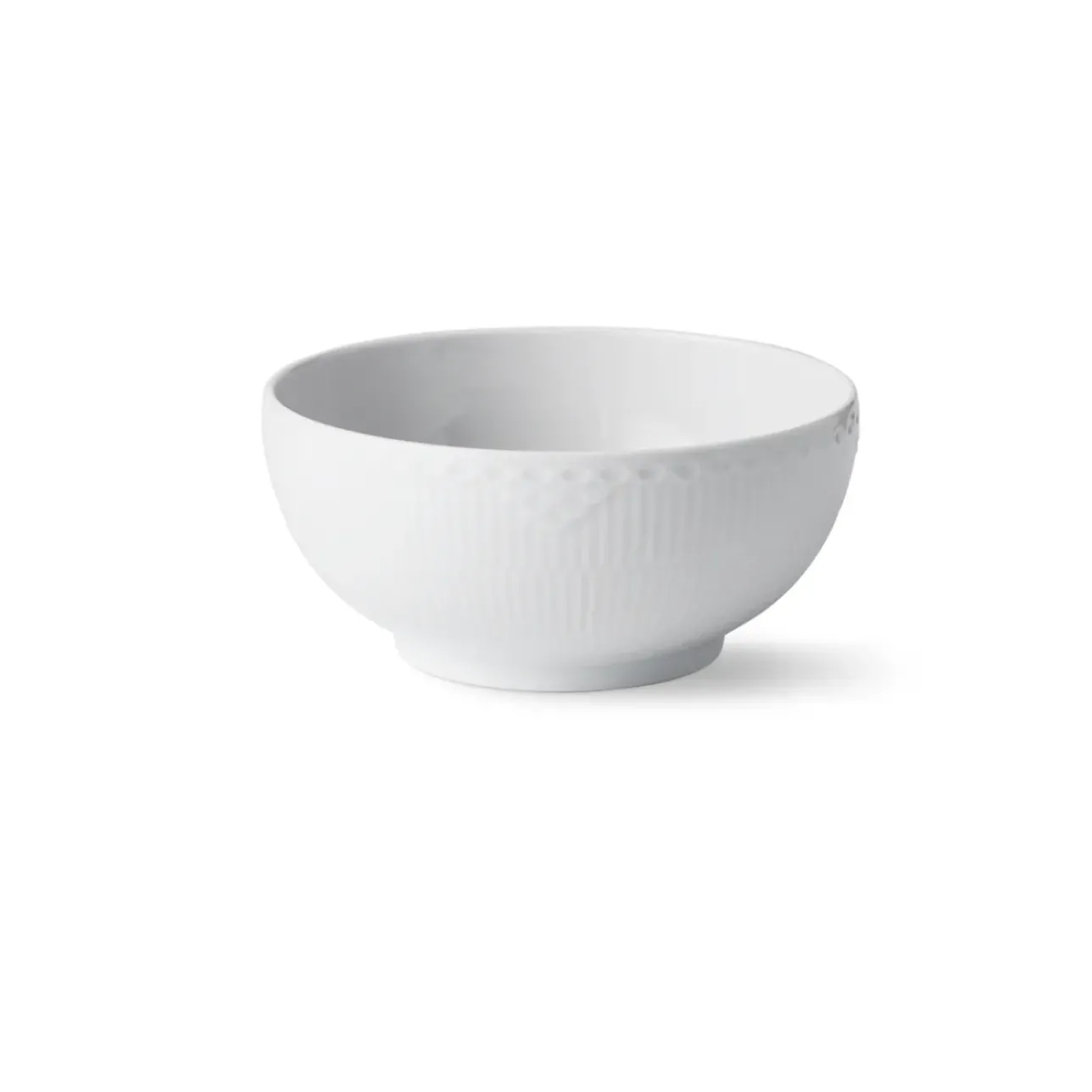 Hvid Halvblonde|Salatskåle*Royal Copenhagen Hvid Halvblonde skål, 110 cl