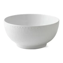 Hvid Halvblonde|Salatskåle*Royal Copenhagen Hvid Halvblonde skål, 310 cl